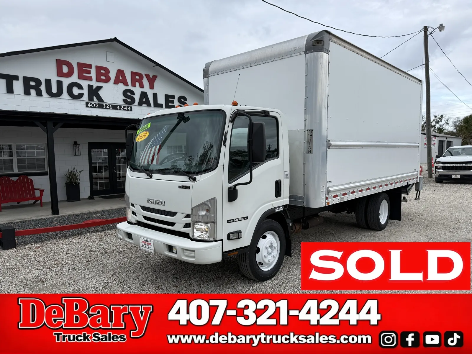 2020 Isuzu npr hd for sale in Sanford, FL
