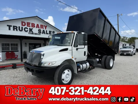 White 2019 International DuraStar 4300 for sale in Sanford, FL