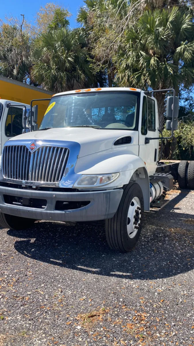 White 2019 International DuraStar 4300 for sale in Sanford, FL