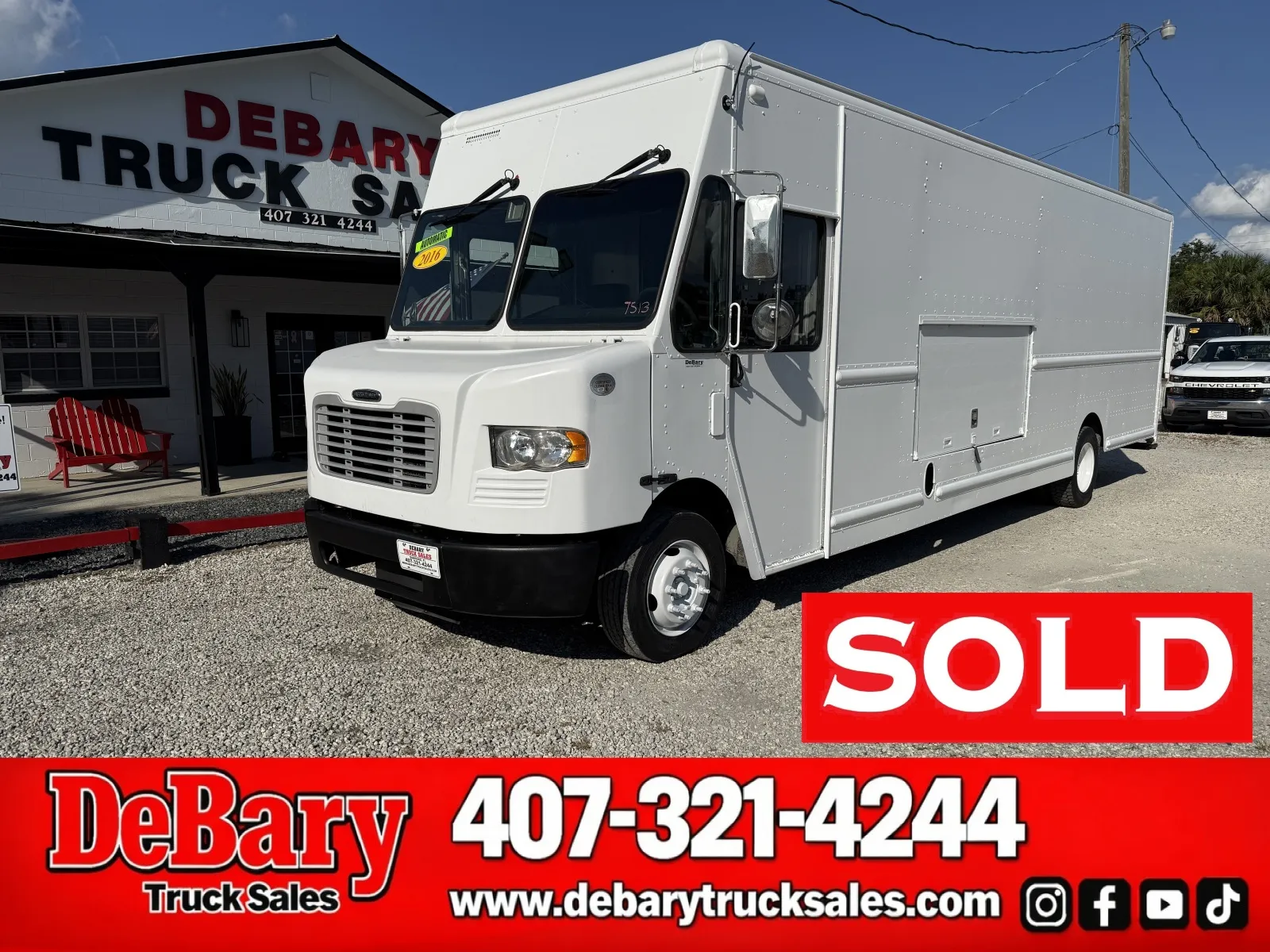 2016 Freightliner MT55 Chassis for sale in Sanford, FL