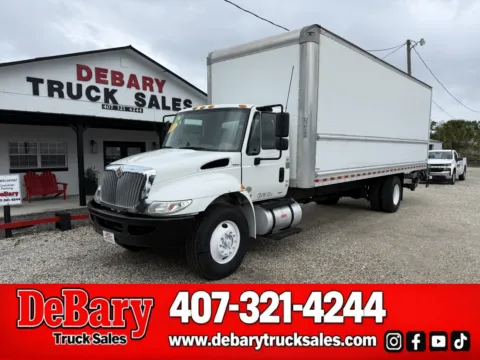 White 2019 International DuraStar 4300 for sale in Sanford, FL