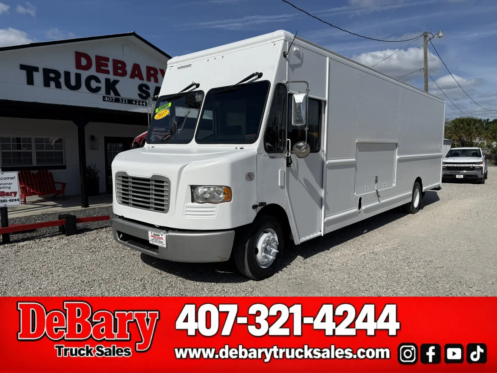 White 2017 Freightliner MT55 Chassis for sale in Sanford, FL