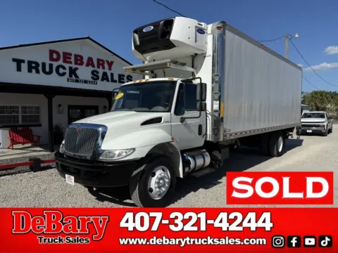 White 2019 International DuraStar 4300 for sale in Sanford, FL