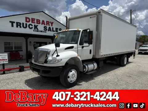White 2019 International DuraStar 4300 for sale in Sanford, FL