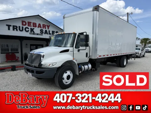 White 2019 International DuraStar 4300 for sale in Sanford, FL