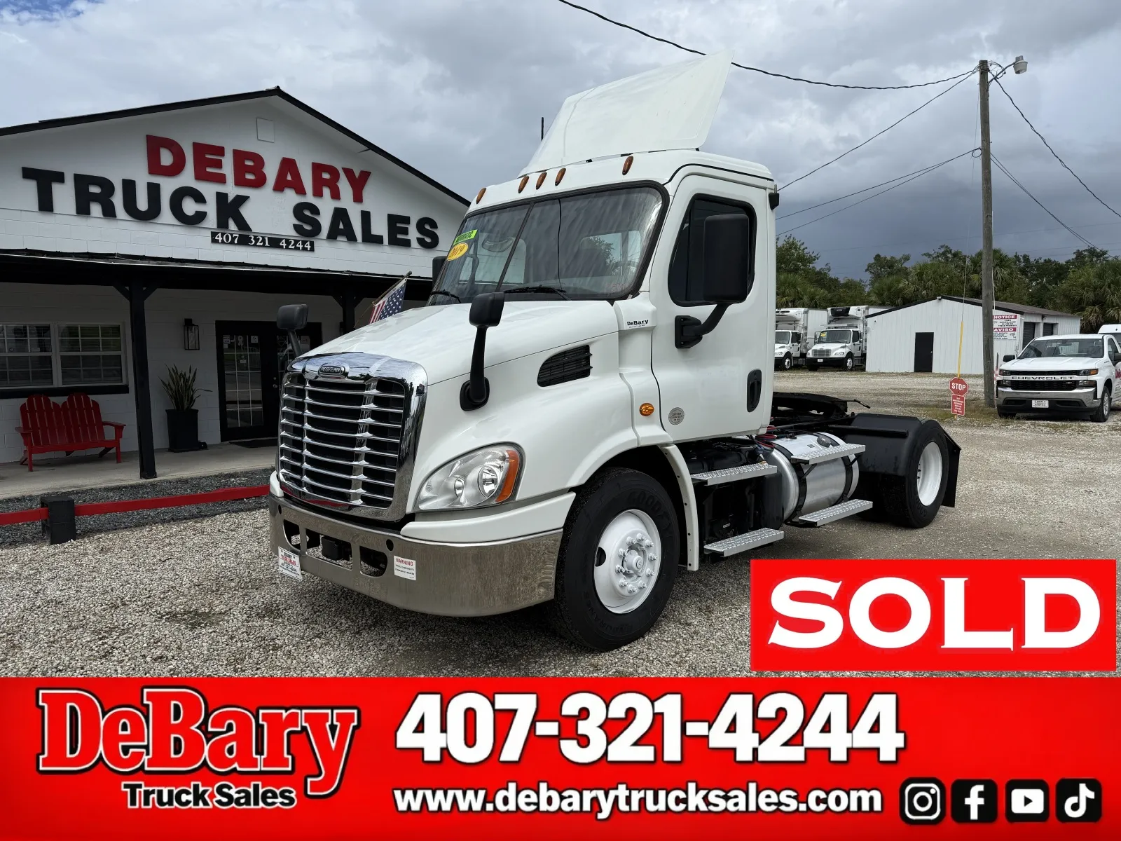 2019 Freightliner Cascadia 118 for sale in Sanford, FL