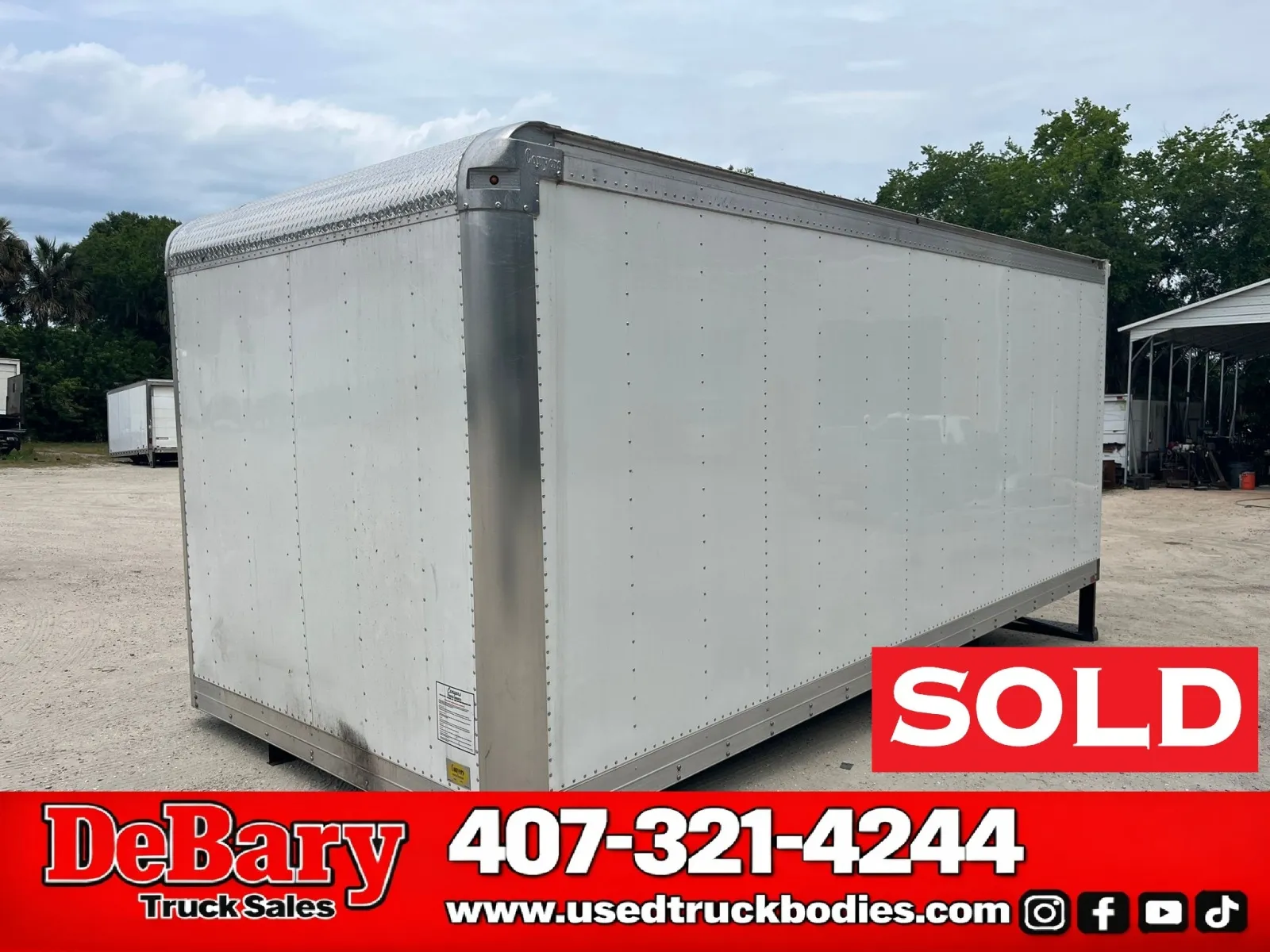 2024 Conyers 18' Dry Van Body for sale in Sanford, FL