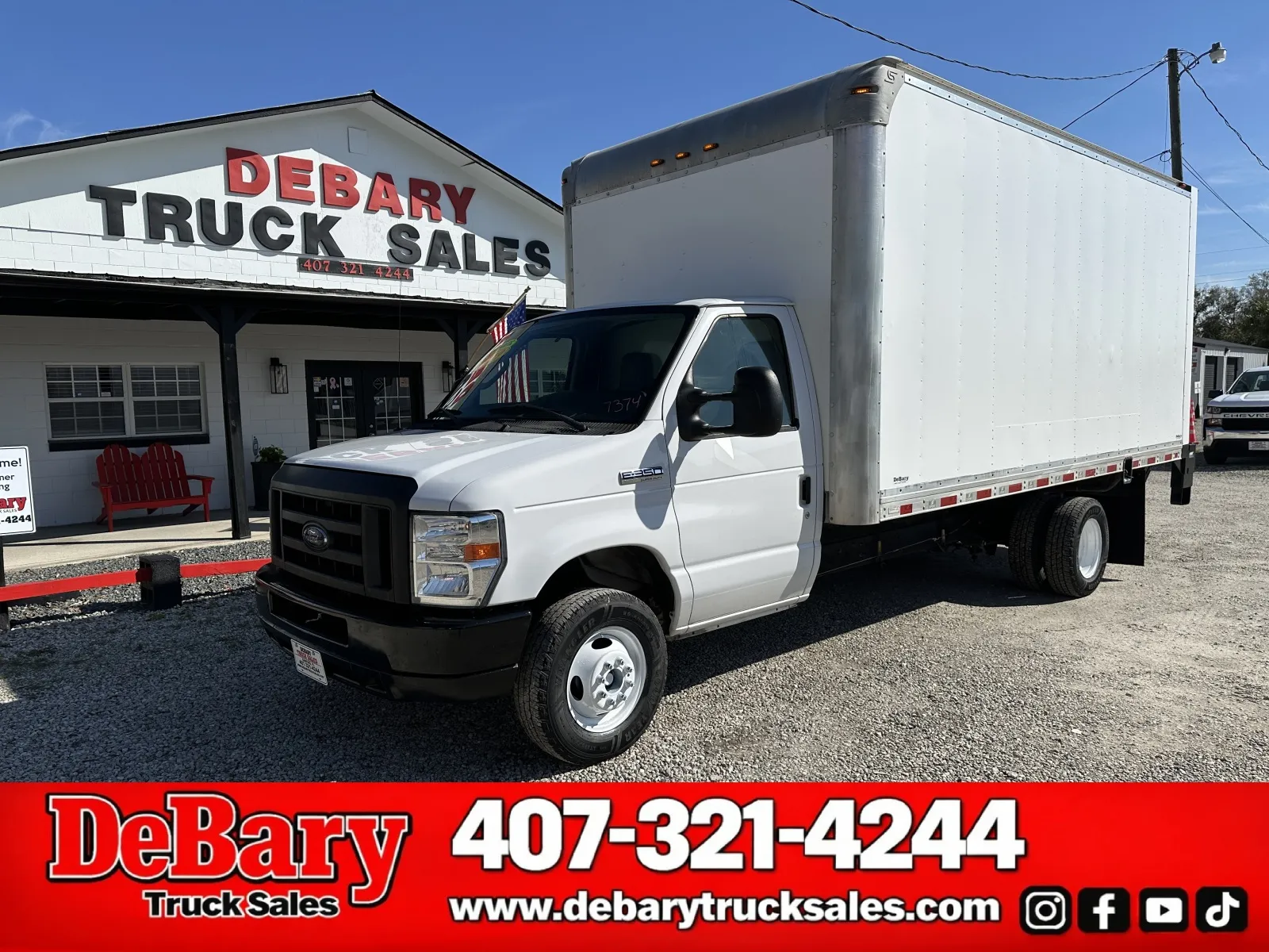 White 2019 Ford E-350 SD for sale in Sanford, FL