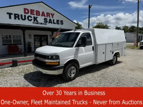 White 2021 Chevrolet Savana 3500 for sale in Sanford, FL