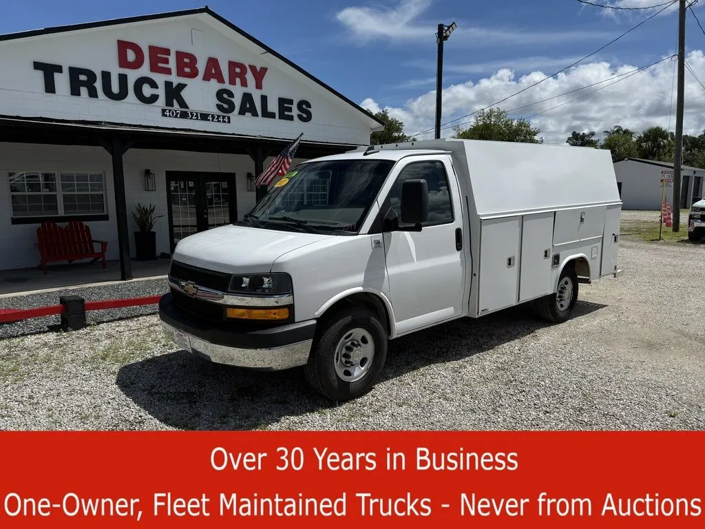 White 2021 Chevrolet Savana 3500 for sale in Sanford, FL