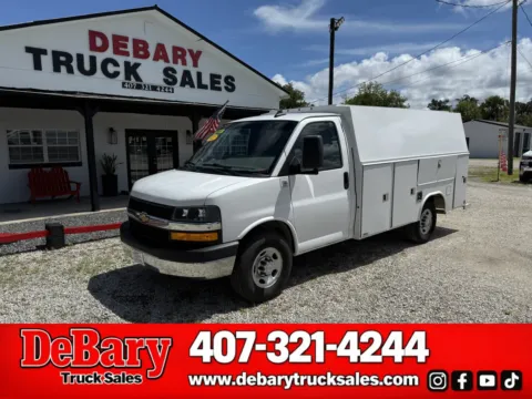 White 2021 Chevrolet Savana 3500 for sale in Sanford, FL