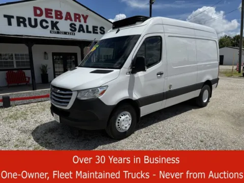White 2019 Freightliner 3500 Refrigerated Cargo Van for sale in Sanford, FL