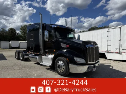 Black 2016 PETERBILT 579 for sale in Sanford, FL