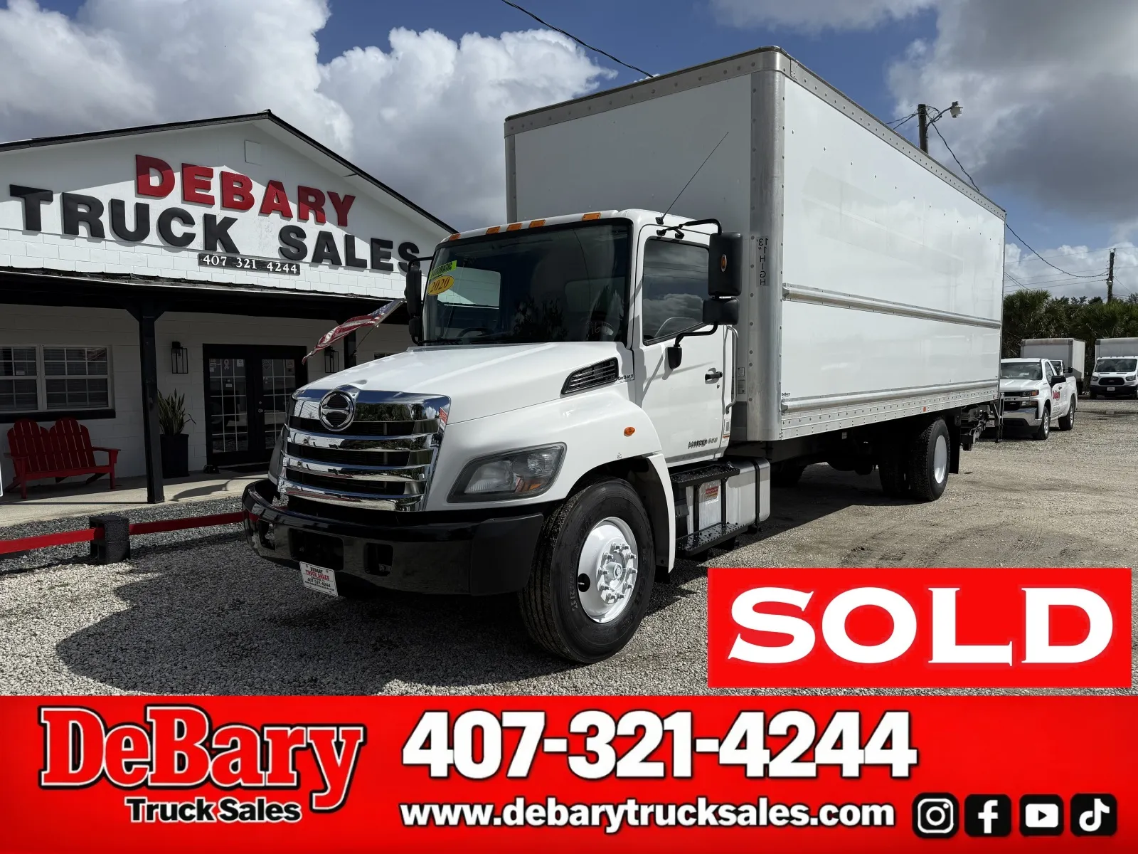 2020 Hino 268A for sale in Sanford, FL