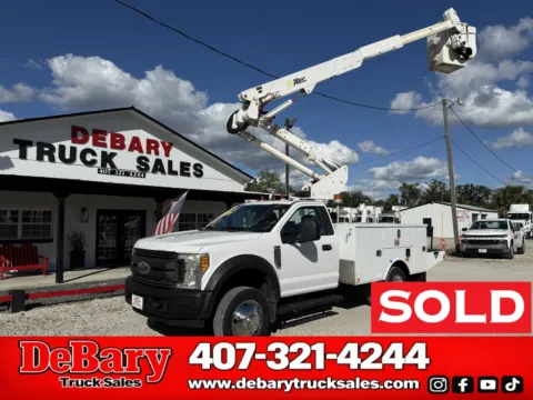 White 2017 Ford F-550 Super Duty for sale in Sanford, FL