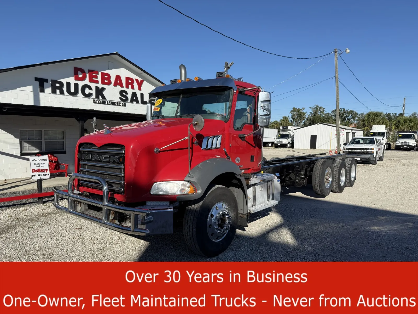 2018 MACK GRANITE GU813 for sale in Sanford, FL