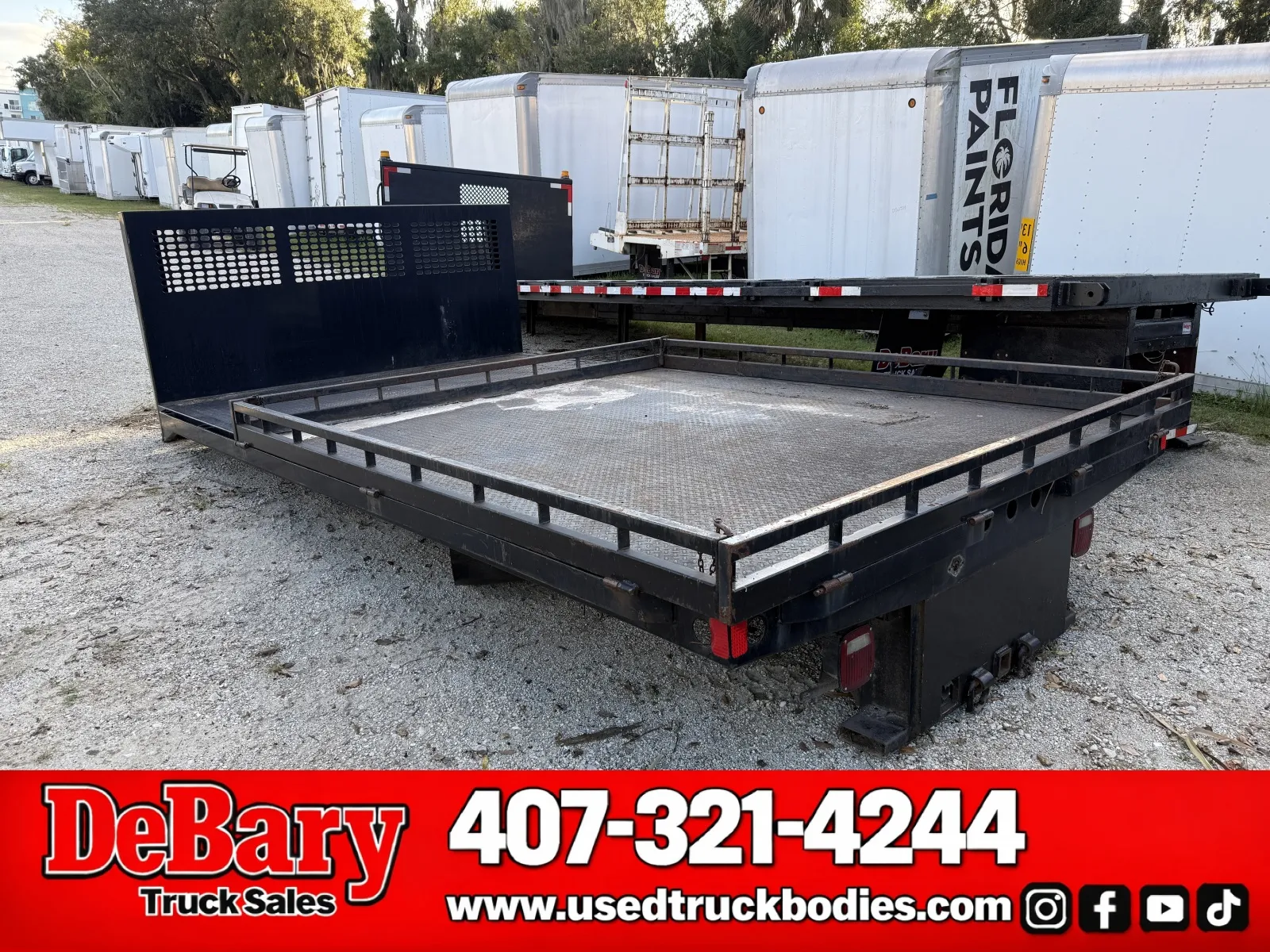 2018 DeBary Truck Sales Flatbed Body for sale in Sanford, FL