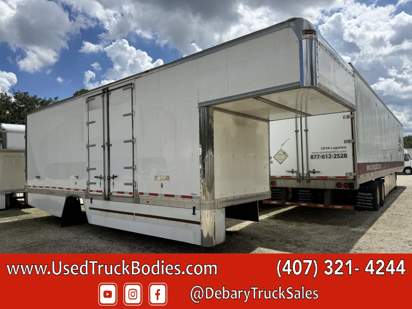 White 2021 Supreme Moving Body for sale in Sanford, FL