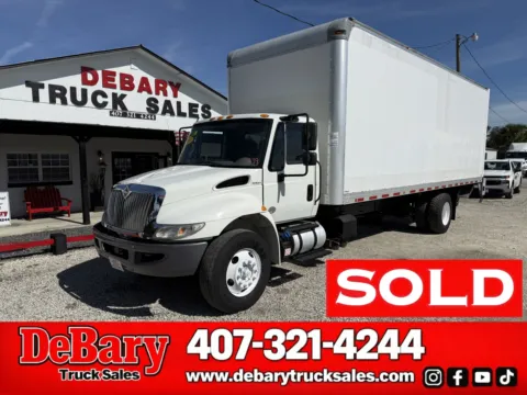 White 2019 International DuraStar 4300 for sale in Sanford, FL