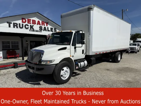 White 2019 International DuraStar 4300 for sale in Sanford, FL