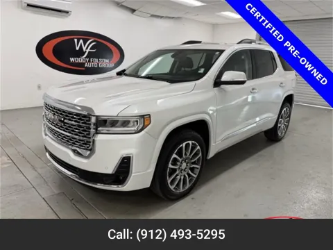 White 2023 GMC Acadia Denali for sale in Baxley, GA