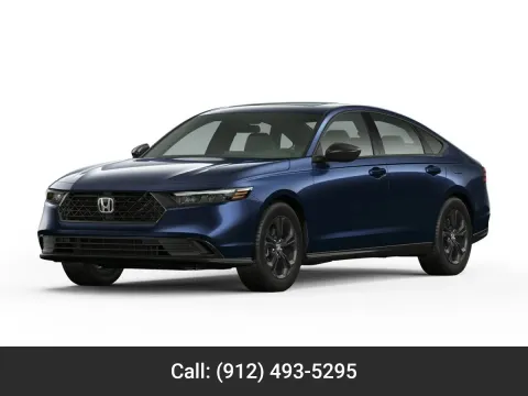 Black 2025 Honda Accord Sedan SE for sale in Baxley, GA