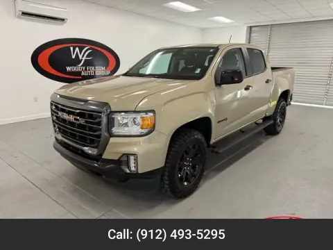 Beige 2022 GMC Canyon 4WD AT4 w/Leather for sale in Baxley, GA