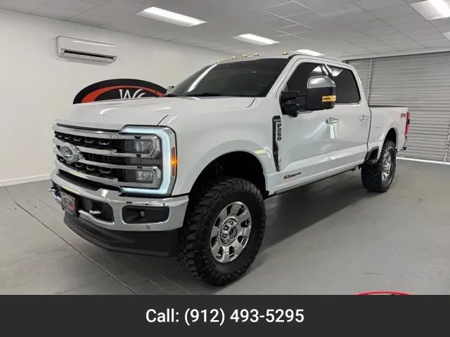 White 2024 Ford Super Duty F-250 SRW King Ranch for sale in Baxley, GA