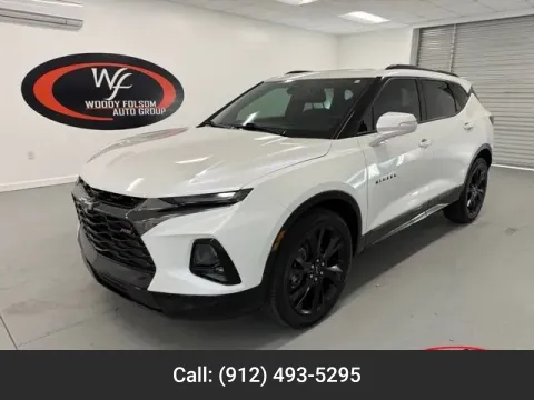 White 2021 Chevrolet Blazer RS for sale in Baxley, GA