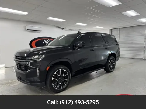 Black 2021 Chevrolet Tahoe RST for sale in Baxley, GA