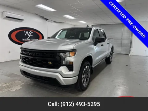 Silver 2022 Chevrolet Silverado 1500 Custom for sale in Baxley, GA