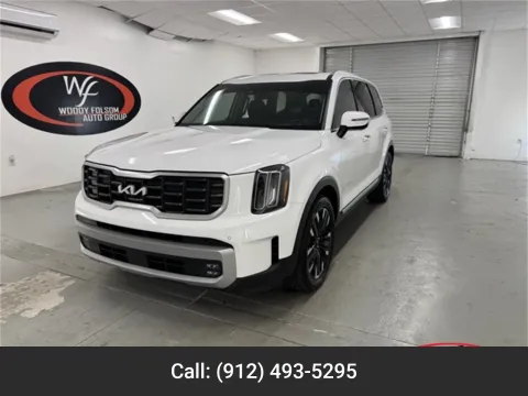 White 2023 Kia Telluride SX Prestige for sale in Baxley, GA