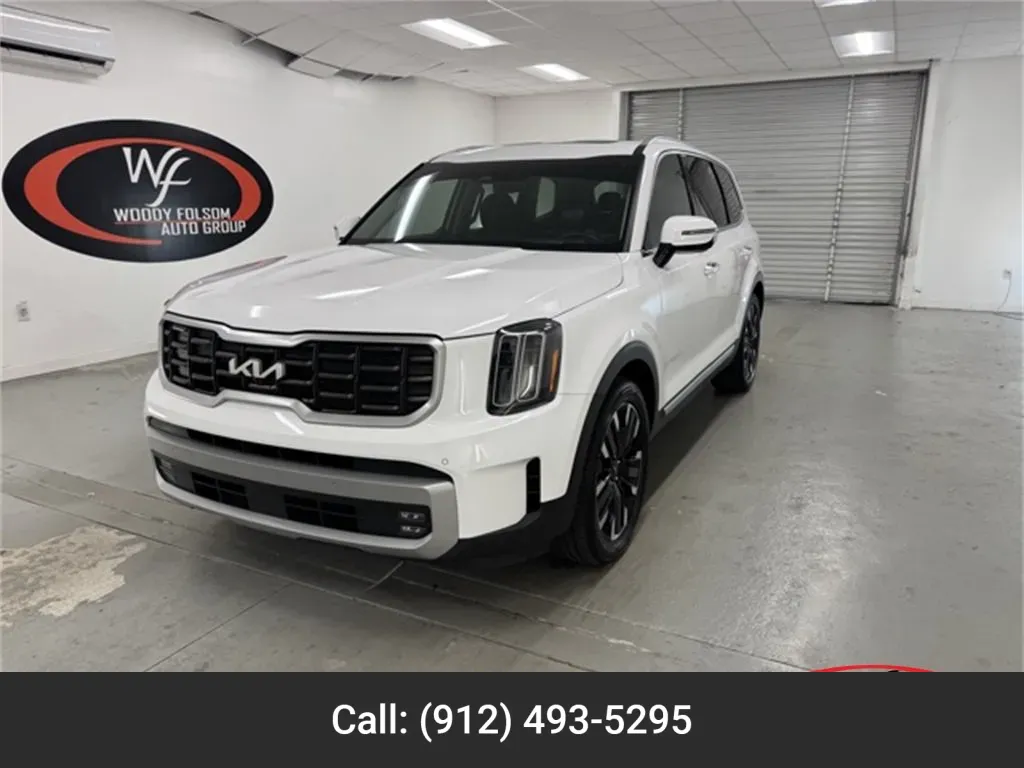 White 2023 Kia Telluride SX Prestige for sale in Baxley, GA