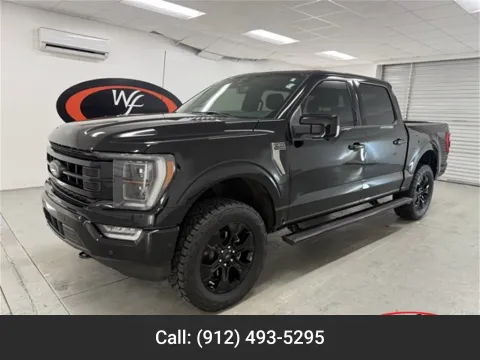 Black 2022 Ford F-150 Platinum for sale in Baxley, GA