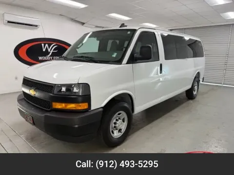 White 2025 Chevrolet Express Passenger LS for sale in Baxley, GA