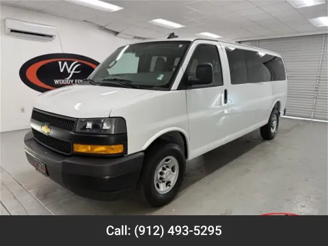 White 2025 Chevrolet Express Passenger LS for sale in Baxley, GA