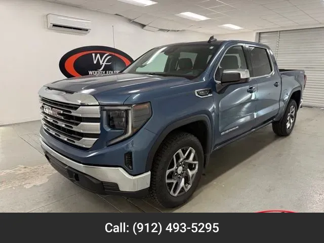 Blue 2024 GMC Sierra 1500 SLE for sale in Baxley, GA