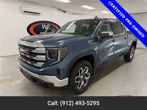 Blue 2024 GMC Sierra 1500 SLE for sale in Baxley, GA