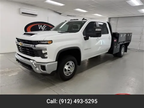 White 2024 Chevrolet Silverado 3500HD CC LT for sale in Baxley, GA