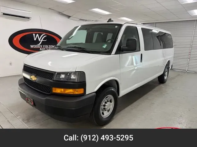 White 2025 Chevrolet Express Passenger LS for sale in Baxley, GA