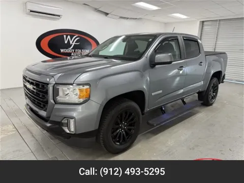 Gray 2021 GMC Canyon 4WD Elevation for sale in Baxley, GA
