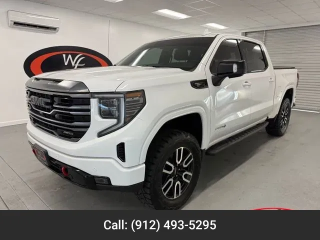 White 2024 GMC Sierra 1500 AT4 for sale in Baxley, GA