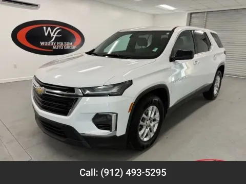 White 2023 Chevrolet Traverse LS for sale in Baxley, GA