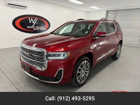 Red 2023 GMC Acadia Denali for sale in Baxley, GA