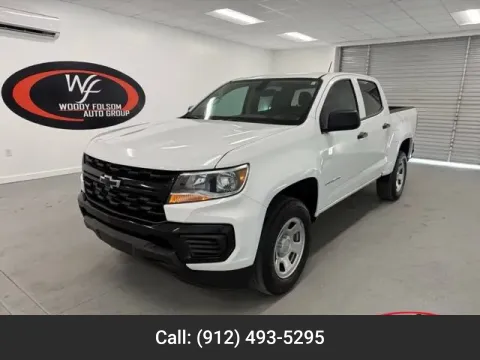 White 2022 Chevrolet Colorado 2WD Work Truck for sale in Baxley, GA