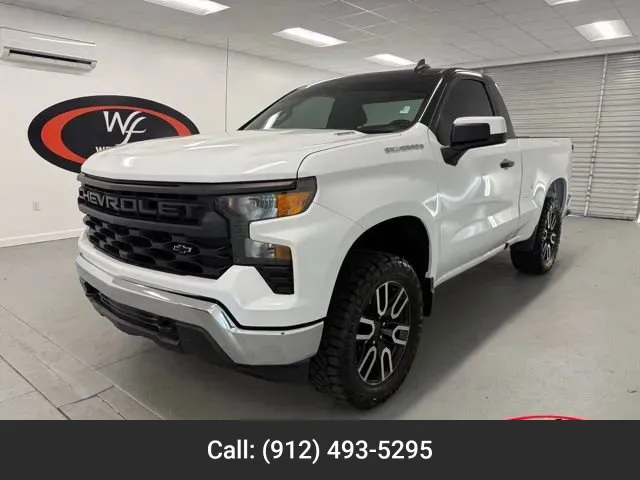 White 2025 Chevrolet Silverado 1500 Work Truck for sale in Baxley, GA