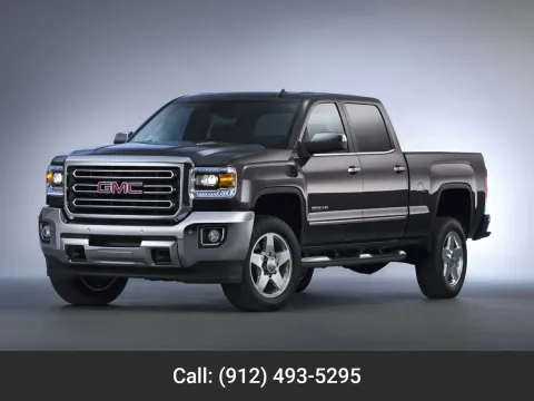 White 2015 GMC Sierra 3500HD available WiFi SLT for sale in Baxley, GA
