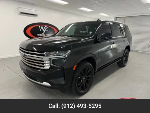 Black 2021 Chevrolet Tahoe High Country for sale in Baxley, GA