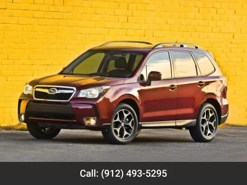 White 2014 Subaru Forester 2.5i Premium for sale in Baxley, GA