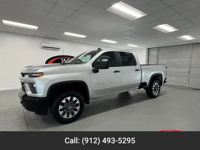 Silver 2023 Chevrolet Silverado 2500HD Custom for sale in Baxley, GA